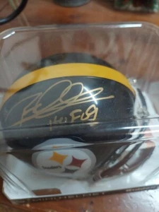 rod woodson autographed mini helmet - Picture 1 of 2