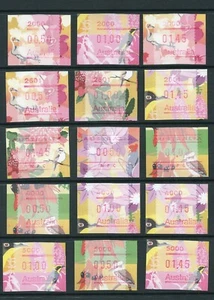Las 15 estampillas de despedida de Australia Farma 2003 montadas sin montar o nunca montadas - Imagen 1 de 4