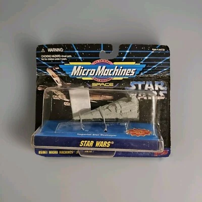 Vintage Micro Machines Star Wars Imperial Star Destroyer 1995 miniature Figure - Image 1 of 4