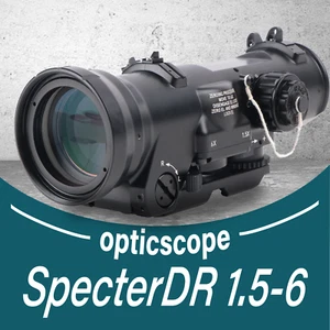 Specter 1.5-6x50 Rifle Scope  Variable Magnification with Full Marking - Picture 1 of 11