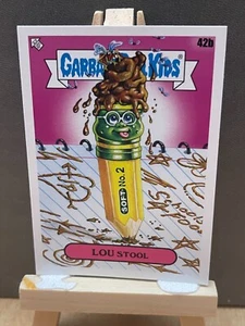 2020 Garbage Pail Kids Late to School Lou Stool 42b GPK - Picture 1 of 2