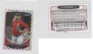 2013 Bowman Chrome Minis X-Fractor /100 RJ Alvarez #24
