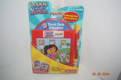 Fisher Price - Learn through Music Plus - Dora's Farm Adventure ~ NEW - Image 1 of 4