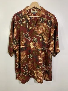 Tommy Bahama Silk Shirt Hawaiian XL - Picture 1 of 8