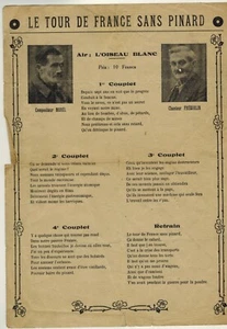 Le tour de france sans pinard-Chanson.L'oiseau blanc-Morel & fréquelin - Imagen 1 de 6