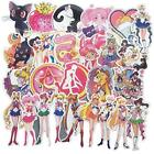 75 Beautiful Girl Sailor Moon Comic Waterproof Sticker Set Suitcase Sticker Favo