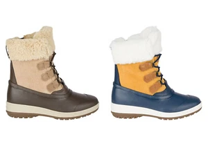 Sperry Women's Waterproof Pacifica Alpine Faux Fur Boot Size 6-11 - Picture 1 of 13