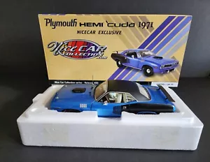¡RARO! ACME 1971 PLYMOUTH HEMI CUDA BONITO COCHE COLL 1/18 DIECAST LIMITADO 1 DE 71 - Imagen 1 de 10