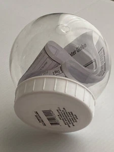 DIY Make Your Own Shatterproof Plastic Water Snow Globe Christmas Craft  - Picture 1 of 7