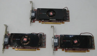 (3) ATI FirePro 2450 Multi-View 512 MB PCI Express Video Graphics Card -Untested - Image 1 of 4