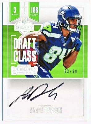 2017 Contenders Football Insert Autograph Auto Rc SP /199 /99 /49 /25 - You Pick - Image 1 of 2
