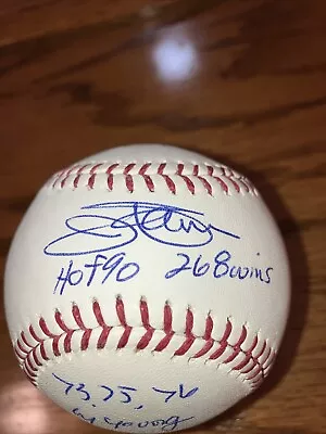 Jim Palmer Stat Ball Grade 10  - Image 1 of 4