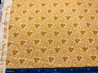 MODA Fabrics MARY ANN'S GIFT Civil War Repro 1850-80 BETSY CHUTCHIAN Floral FQ - Image 1 of 2