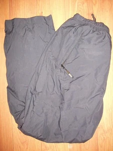 Men's REI Nylon Rain Pants Black XL  Hike Travel Snowboard - Picture 1 of 8