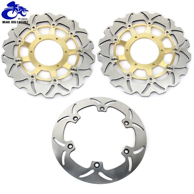 Front Rear Brake Discs Rotors for Honda VTX 1800 T 2007-2011 VTX 1800 S 02-07 - Image 1 of 4