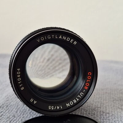 Voigtlander Color-Ultron AR 1.4/55 ROLLEI QBM MOUNT "BIOTAR BOKEH STYLE" CLA - Image 1 of 4