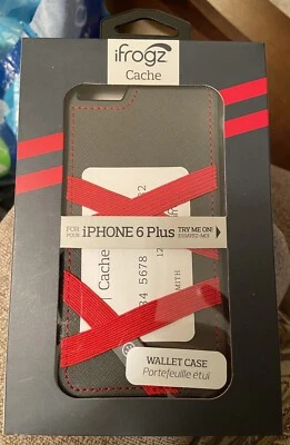New iFrogz Cache Case for iPhone 6S Plus / 6 Plus - Red Gray - Image 1 of 2