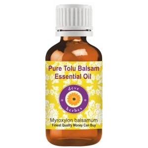 Deve Herbes Pure Tolu Balsam Essential Oil (Myroxylon balsamum) Steam Distilled - Picture 1 of 134