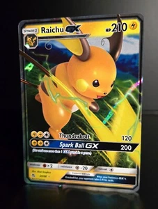 Pokémon TCG - RAICHU GX - 20/68 - ULTRA RARE - Sonne & Mond Hidden Fates 2019 - NM - Bild 1 von 1
