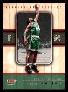 2002-03 Fleer Genuine #33 Rodney Rogers Boston Celtics - Picture 1 of 2