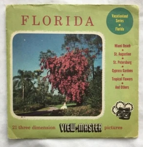 Florida  View Master  S3  Packet  1955 - Picture 1 of 1