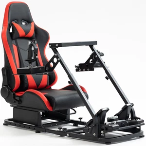 Marada Foldable Flight Racing Sim Cockpit Fit Thrustmaster Logitech G29 G920 X52 - Picture 1 of 37