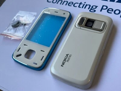 Nokia N86 Full Housing Cover White Color - Image 1 of 4