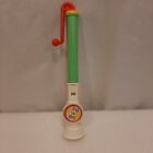 1983 Fisher Price Crazy Combo Horn Set # 604 Green Red Slide Whistle WORKS