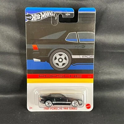 Hot Wheels Porsche - 1989 Porsche 944 Turbo -  Die-Cast Car -  3/6 BNIB - Mattel - Image 1 of 4