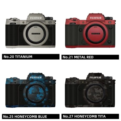 Recubrimiento de calcomanía para cámara Fujifilm XH2S X-H2S vinilo envoltura película capa Foto 1 de 4