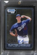 2006 Bowman Chrome Draft Picks Autograph #DP84 Clayton Kershaw