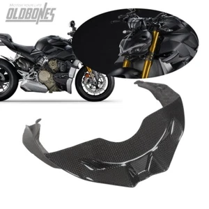 For Ducati Streetfighter V4/S 20-22 100% Carbon Front Fairing Cover Gloss - Picture 1 of 14