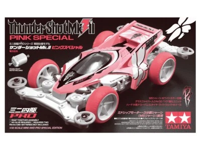 Tamiya 95465 Mini 4WD THUNDER SHOT Mk.Ⅱ PINK SPECIAL 1/32