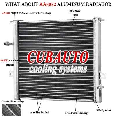 Intercooler delantero de 3 filas intercambiador de calor adecuado para BMW 340i 330i 320i ix F30 F32 B58 B48 Foto 1 de 4