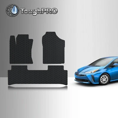 Alfombrillas ToughPRO negras para Toyota Prius Prime All Weather 2017-2022 Foto 1 de 4