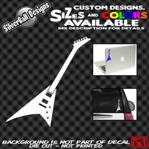 Pegatina de vinilo para guitarra Randy Rhoads Fender Dean Rich ESP Gibson Jackson Ibanez  - Imagen 1 de 1