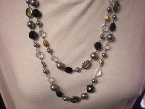 BEAUTIFUL PREMIER DESIGNS JEWELRY 58 INCH*** NECKLACE  ** MIX IT UP ** FANTASTIC - Picture 1 of 2