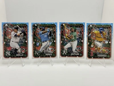 2024 Topps Holiday Baseball #1-200 - YOU PICK - Complete Your Set Base Singles - Image 1 of 4