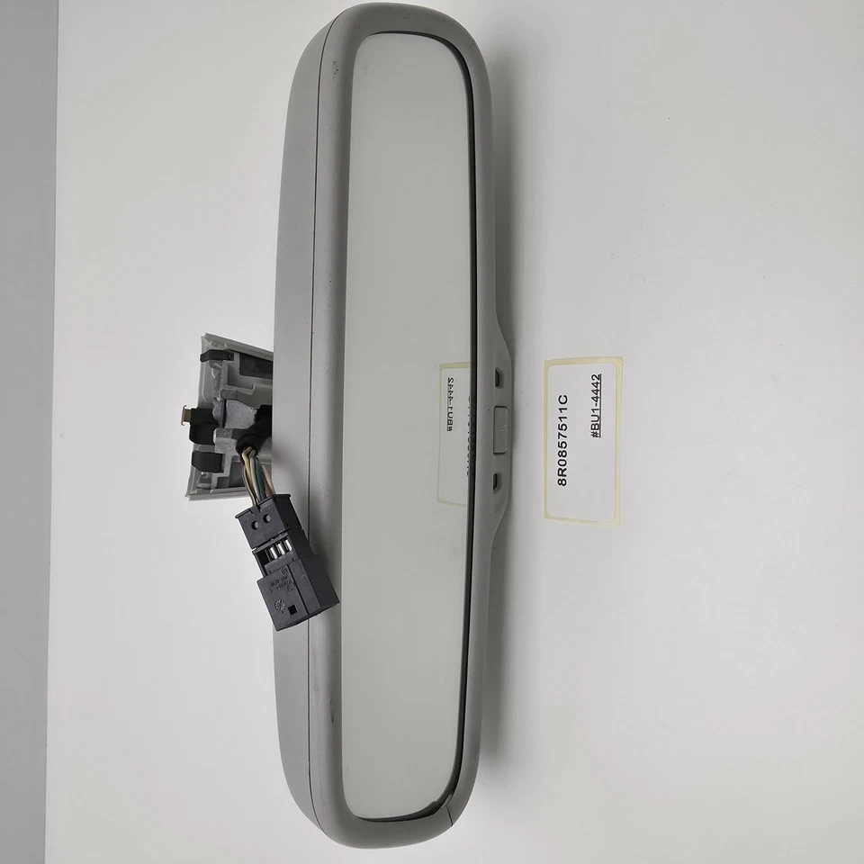 2008-2012 Audi Q7 Interior Rear View Mirror Auto Dim w/Compass 8R0857511C - Image 1 of 4