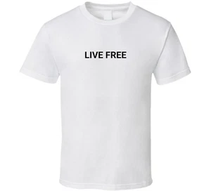Charlie Kirk Live Free T-Shirt - Bild 1 von 1