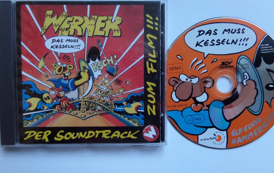 CD - WERNER Das muss kesseln ! Der Soundtrack zum Film ! - Bild 1 von 1