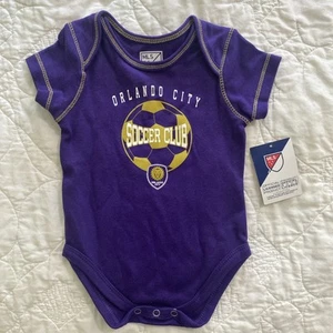 Mameluco Body Infantil MLS Orlando City SC, 3/6 Meses - Imagen 1 de 2