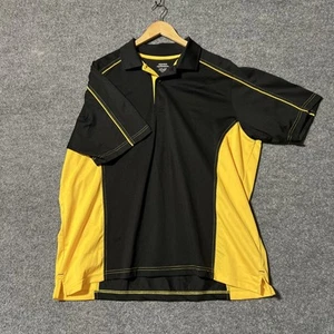 extreme performance black, yellow polo Jersey 2XL ( Bee Biggy ) - Picture 1 of 7
