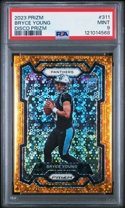 2023 Panini Prizm - Rookies Bryce Young #311 Disco Prizm (RC) - Picture 1 of 2