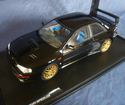 Voiture miniature au 1/18: SUBARU Impreza STI 22B RHD de SOLIDO, sans boîte. - Photo 1/4