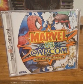 Marvel Vs Capcom: Clash of Super Heroes Sega Dreamcast Brand New Factory Sealed 