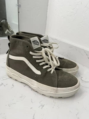 VANS Sentry Sk8-Hi Zapato WC Gamuza Lona Caqui Mujeres Tenis Informales VN0A5KY5BXV Foto 1 de 4