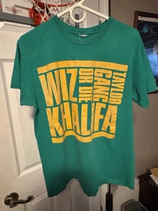 Wiz Khalifa Taylor Gang Or Die T Shirt Green Large L Rapper Tee Merchandise - Picture 1 of 6