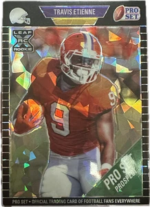 Travis Etienne 2021 Leaf Pro Set Prospect Black 1/2 - RARE - Jaguars - Picture 1 of 3