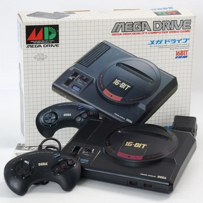 Mega Drive Console Boxed VA6 Tested System SEGA HAA-2510 Ref G11070525 - Image 1 of 4